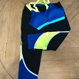 🖤VS sport bra & legging💙💛